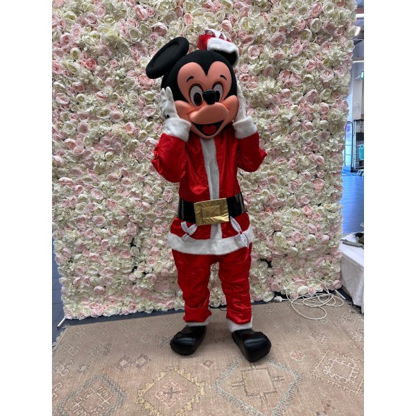 Location mascotte de noël mickey