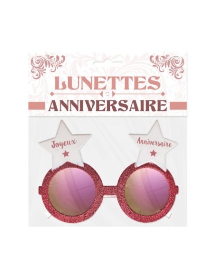 Lunettes Etoile Anniversaire Faites La Fête Lunette