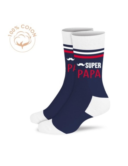 Chaussettes Super Papa Faites La Fête Chaussette