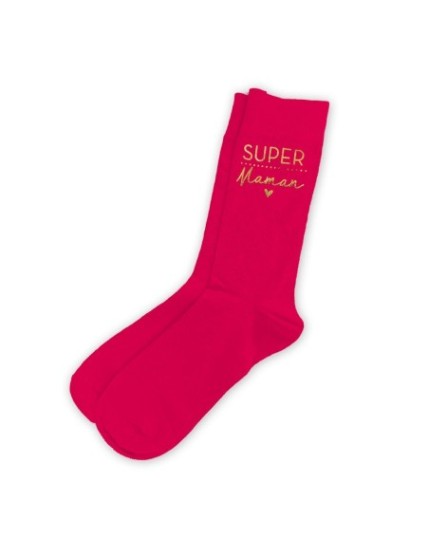 Chaussettes Super Maman Faites La Fête Chaussette