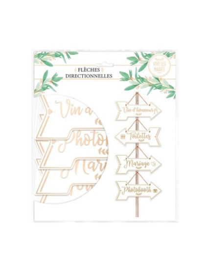 Pack Fleches Direction Mariage Faites La Fête A trier