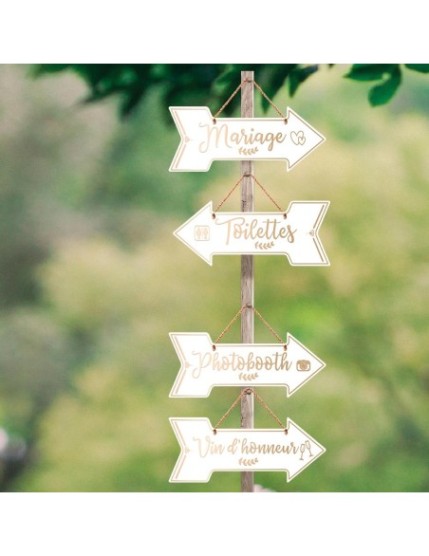 Pack Fleches Direction Mariage Faites La Fête A trier