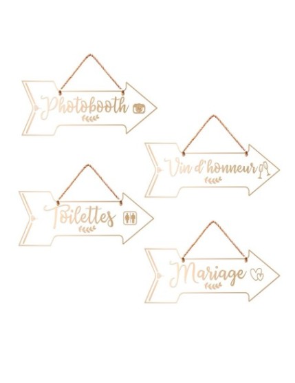 Pack Fleches Direction Mariage Faites La Fête A trier