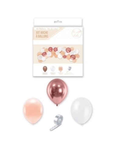 Kit arche ballon tropicool 86pcs - Décoration de salle