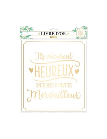 Livre D Or Mariage Faites La Fête Cérémonie