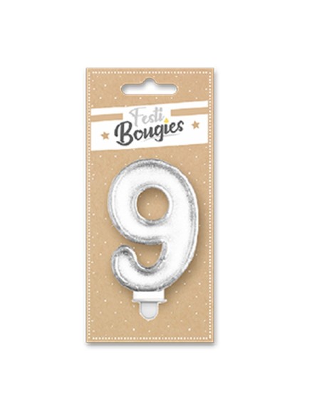 Bougie Anniversaire 9