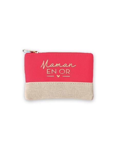 Porte Monnaie Maman En Or