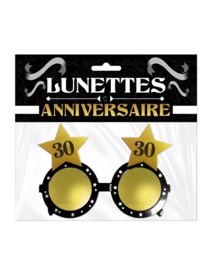 Lunettes Etoile Anniv 30 Ans Faites La Fête Lunette