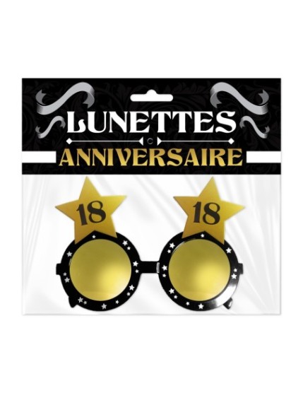 Lunettes Etoile Anniv 18 Ans Faites La Fête Lunette