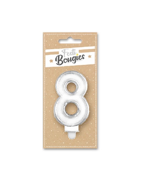 Bougie Anniversaire 8