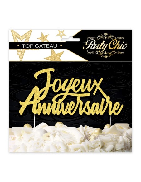 Top Gateau Party Chic Dore