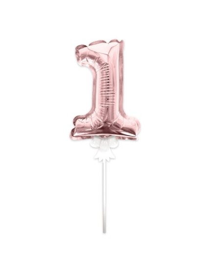 Deco Gateau Ballon Rose Dore 1 Faites La Fête Accessoires de décoration