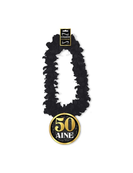 Collier Fleur Anniv Homme 50 Aine