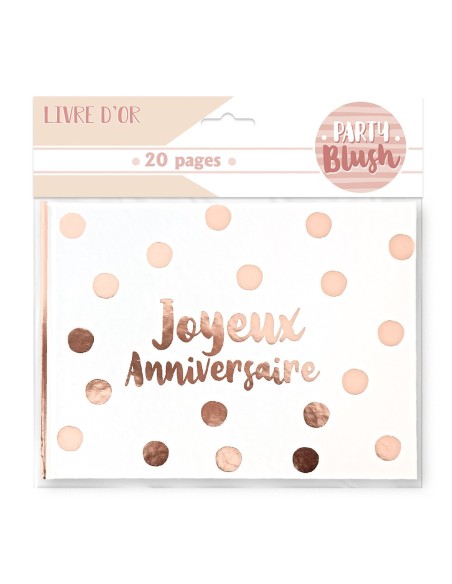 Livre D Or Anniv. Party Blush