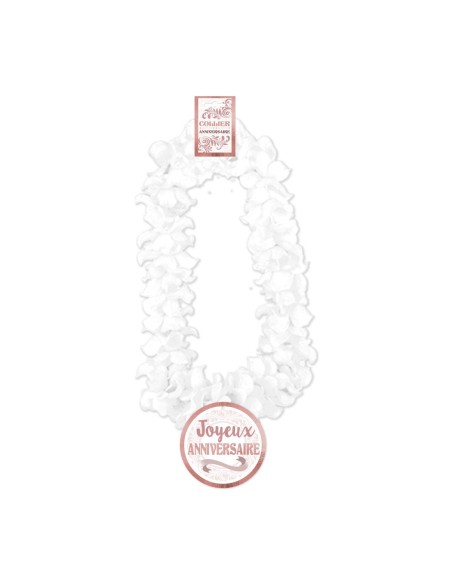 Collier Fleur Anniv Femme