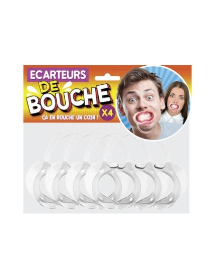 Pack Ecarteurs De Bouche Faites La Fête Objets humour