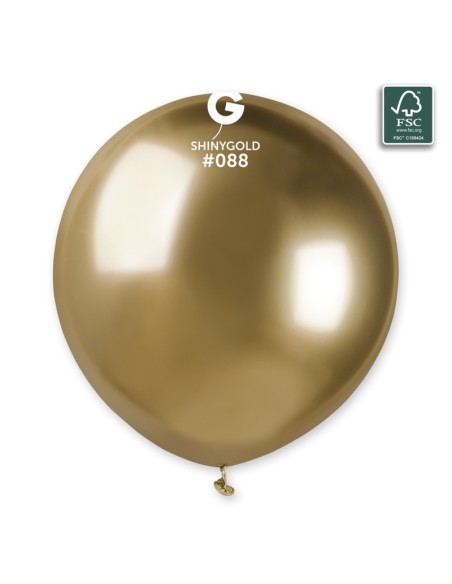 Sachet de 3 ballons shiny or brillant