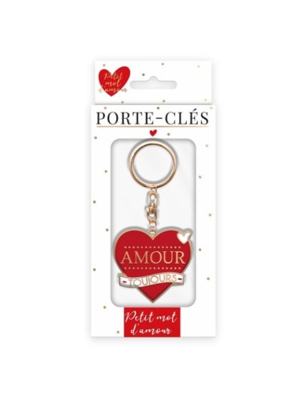 Porte clé Amour Toujours Faites La Fête Porte cle