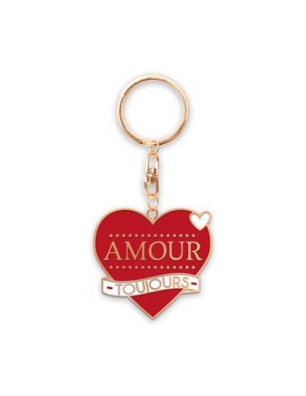 Porte clé Amour Toujours Faites La Fête Porte cle