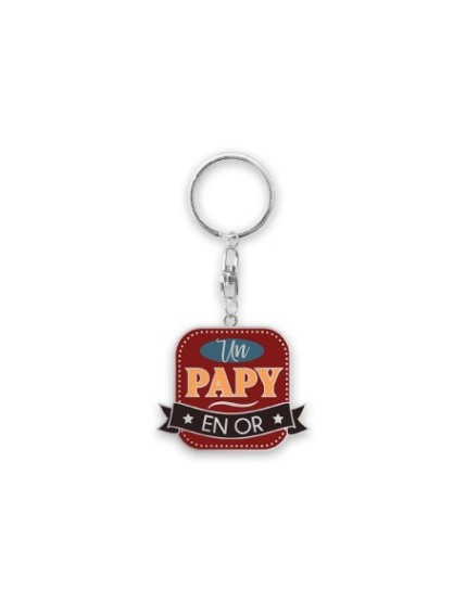 Porte clé Papy Faites La Fête Porte cle