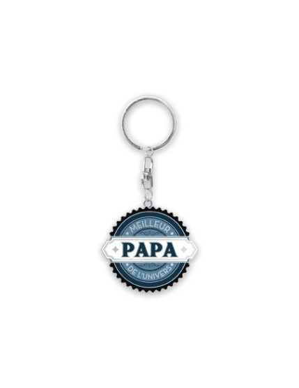 Porte clé Papa Faites La Fête Porte cle