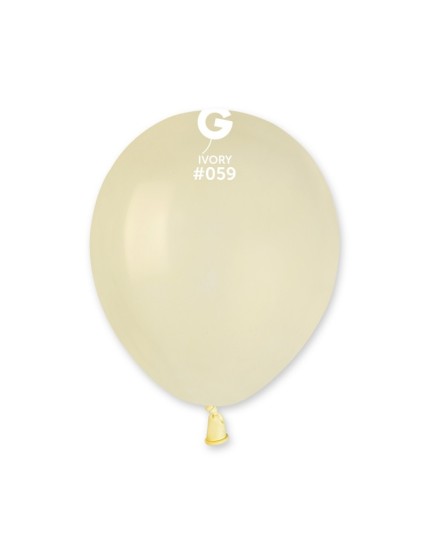 Sachet de 50 ballons 13 cm ivoire Faites La Fête Ballons & Arches