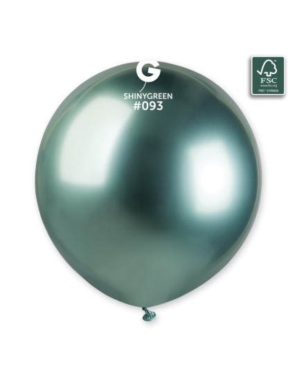 Sachet de 3 ballons shiny vert brillant Faites La Fête Ballons & Arches