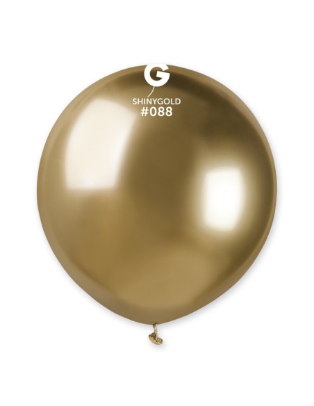 Sachet de 25 ballons shiny or brillant