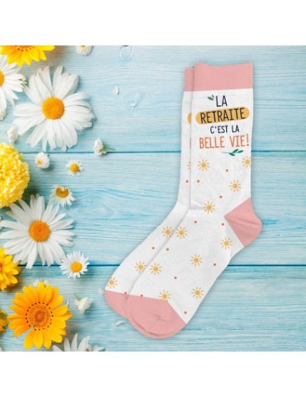 Chaussettes Retraite Femme Faites La Fête Chaussette