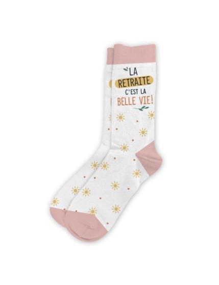 Chaussettes Retraite Femme Faites La Fête Chaussette