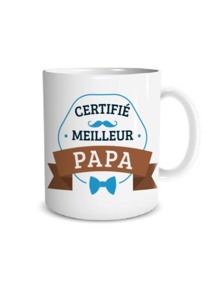 Faites Sourire Votre Beau-Papa avec le Mug Certifié Meilleur Beau Papa