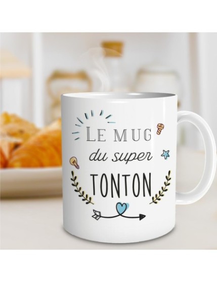 Mug Super Tonton Faites La Fête Mug