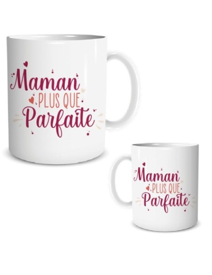 Mug Maman Plus Que Parfaite Faites La Fête Mug