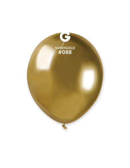 Sachet de 50 ballons shiny or brillant
