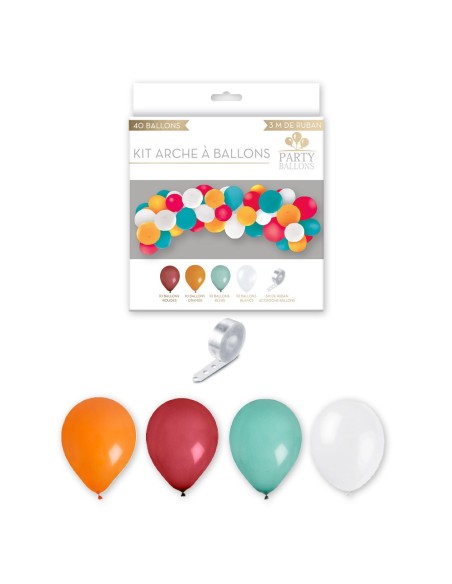 Kit Arche A Ballons Multicolores