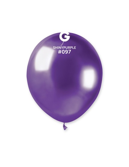 Sachet de 50 ballons shiny violet brillant Faites La Fête Ballons & Arches