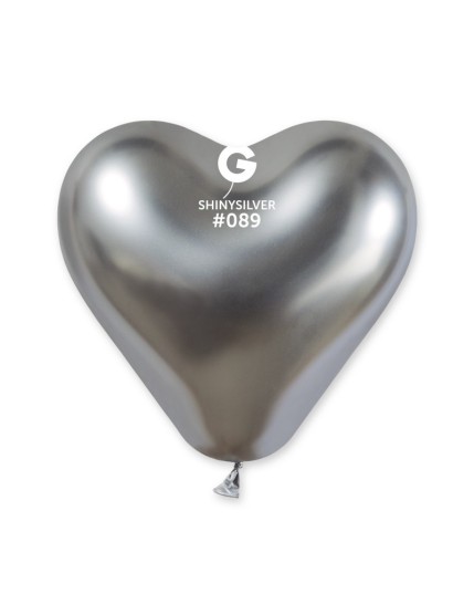 Sachet de 25 ballons shiny argent brillant Faites La Fête Ballons & Arches