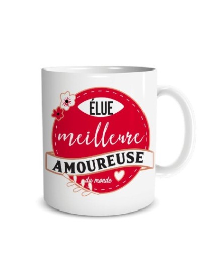 Mug Elue Meilleure Amoureuse Faites La Fête Mug