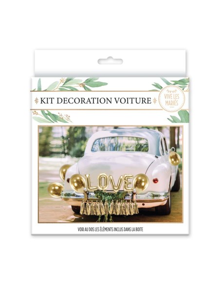 Kit Decoration Voiture Mariage