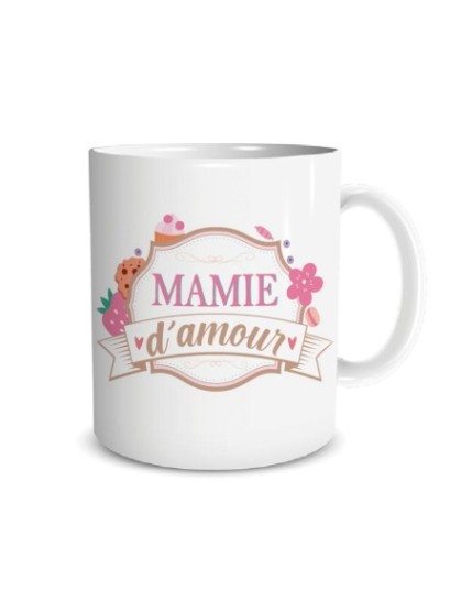 Mug Mamie D Amour Faites La Fête Mug