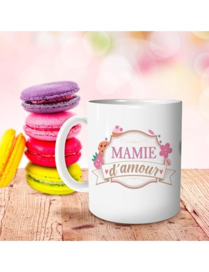 Mug Mamie D Amour Faites La Fête Mug