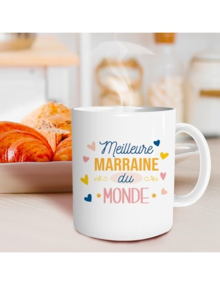 Mug Meilleure Marraine Faites La Fête Mug