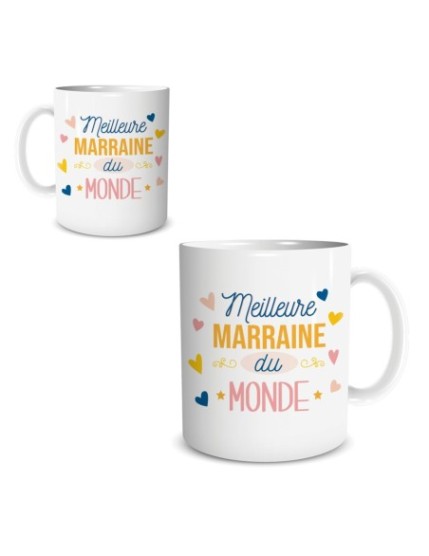 Mug Meilleure Marraine Faites La Fête Mug