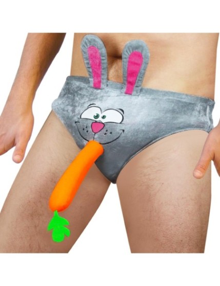 Slip Tete Lapin Faites La Fête Objets humour