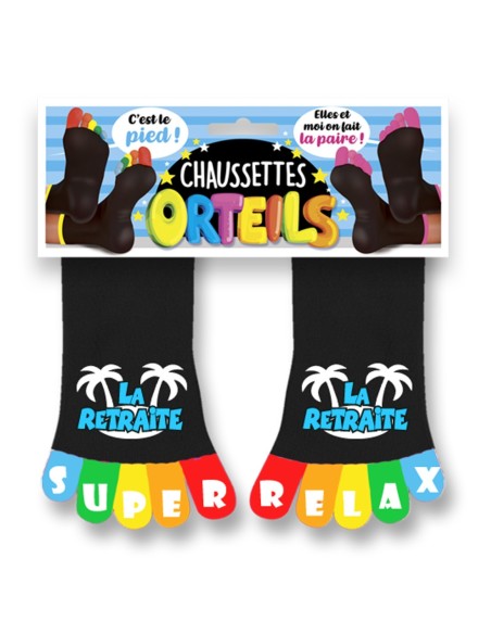 Chaussettes Orteils Retraite Mul