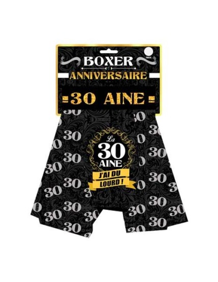 Boxer Festif 30Aine Faites La Fête Boxer