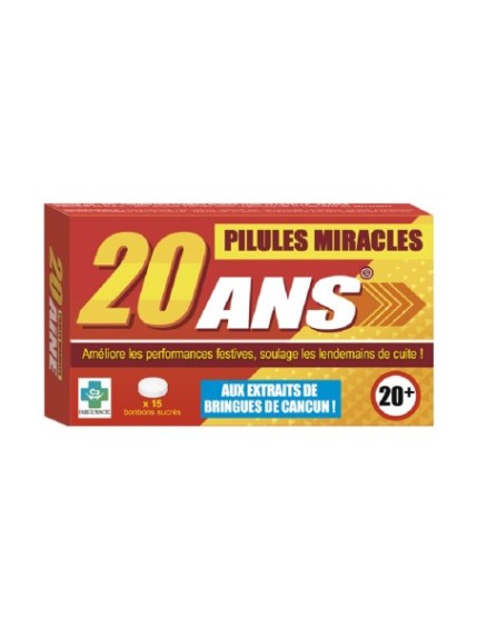 Pilules Miracles 20 Ans Faites La Fête Pilule