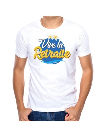 T Shirt Retraite Homme Faites La Fête T shirt