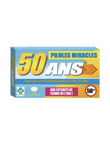 Pilules Miracles 50 Ans Faites La Fête Pilule