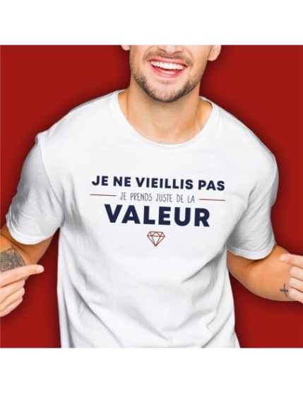 T Shirt Je Ne Vieillis Pas...Taille Xl Faites La Fête T shirt